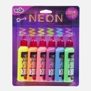 TULIP Dimensional Fabric Paint 37ml Neon Set x 6