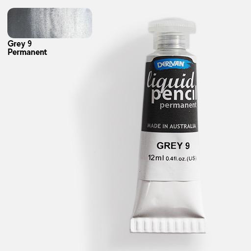 DERIVAN Liquid Pencil Permanent 12ml Grey 9