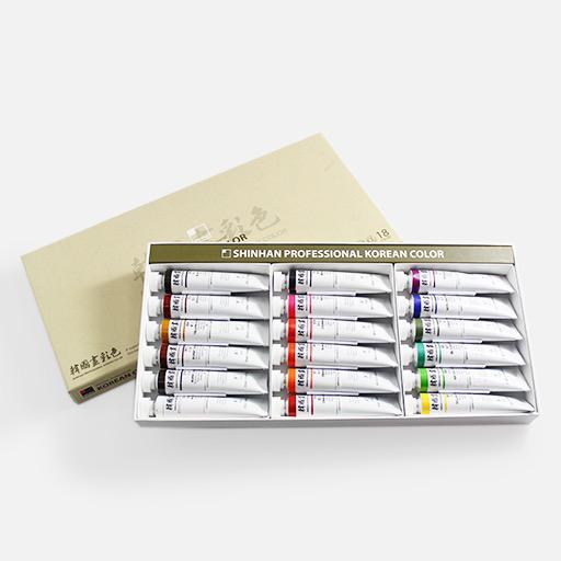SHINHAN Korean Watercolor Paint 20ml Set x 18