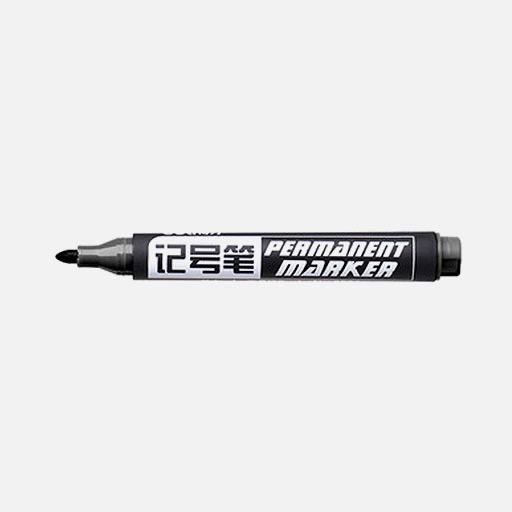 DELI Permanent Marker Bullet Tip Black