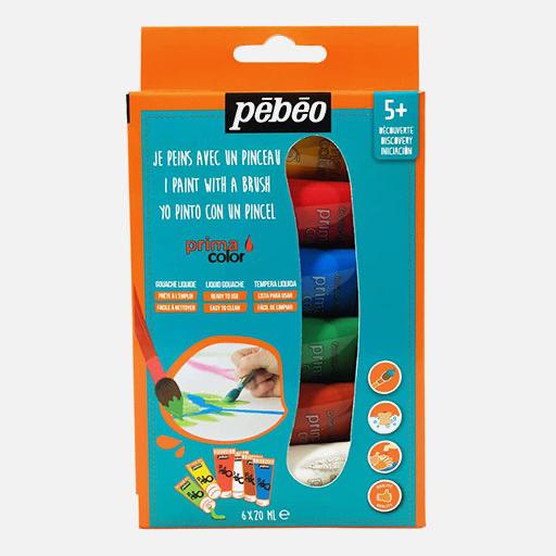 PEBEO Primacolor Gouache 20ml Set x 6
