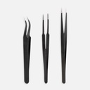 DELI Stainless Steel Tweezer Set x 3