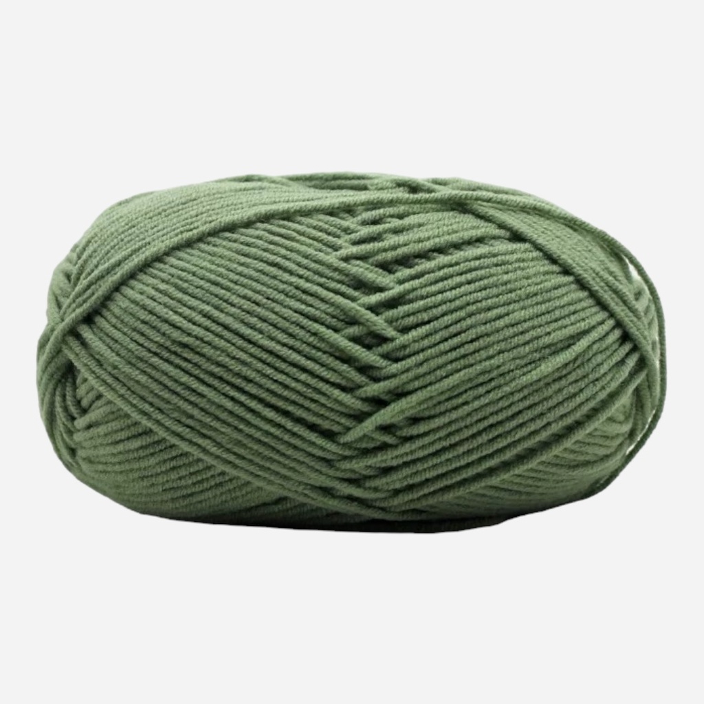 OVJ Milk Cotton Yarn 50g 32 Olive Green