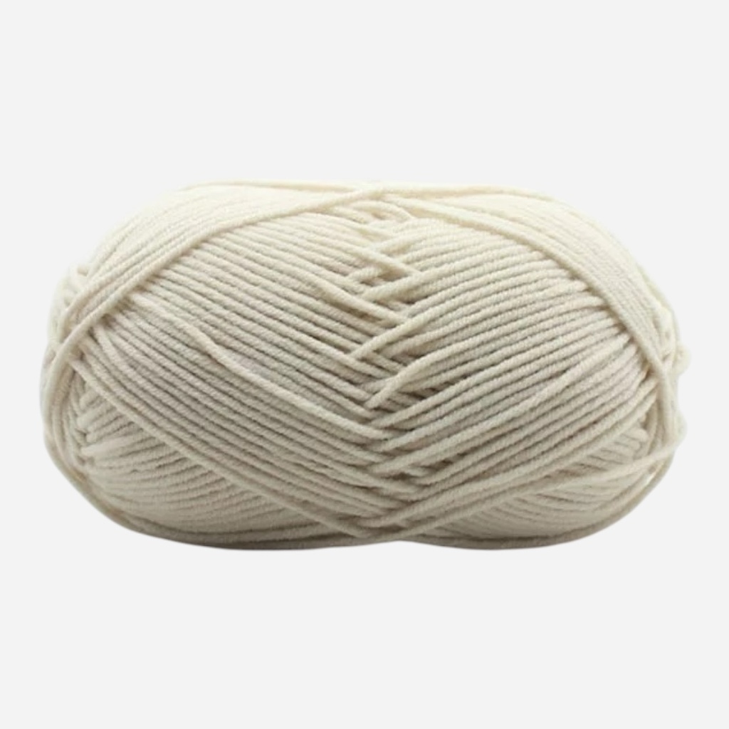 OVJ Milk Cotton Yarn 50g 27 Misty White