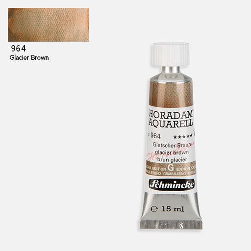 SCHMINCKE Horadam Granulating Watercolor 15ml Glacier Brown