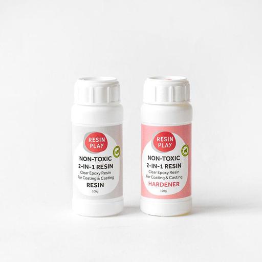 RESIN PLAY Non-Toxic 2-in-1 Resin For Coating & Casting 200g