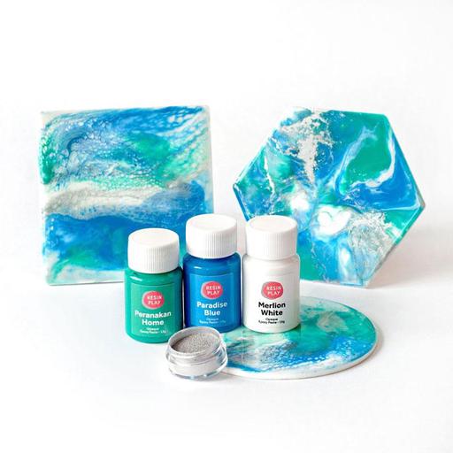 RESIN PLAY Resin Art Pigment Traveller's Rest Set