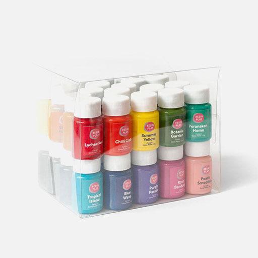 RESIN PLAY Opaque Color Epoxy Paste Pigment Set x 40