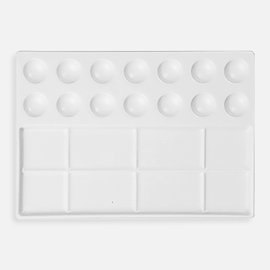 MEEDEN Porcelain Paint Palette 22-Well