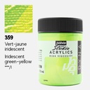 PEBEO Studio Acrylic Paint 500ml 359 Iridescent Green Yellow