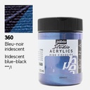 PEBEO Studio Acrylic Paint 500ml 360 Iridescent Blue Black