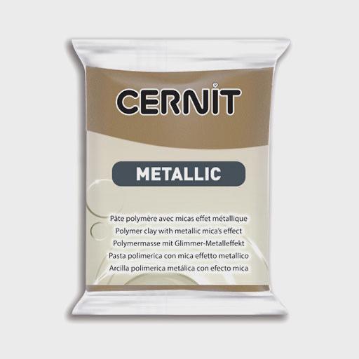 CERNIT Metallic Oven Bake Polymer Clay 56g Antique Bronze
