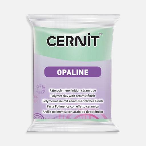 CERNIT Opaline Oven Bake Polymer Clay 56g Mint Green