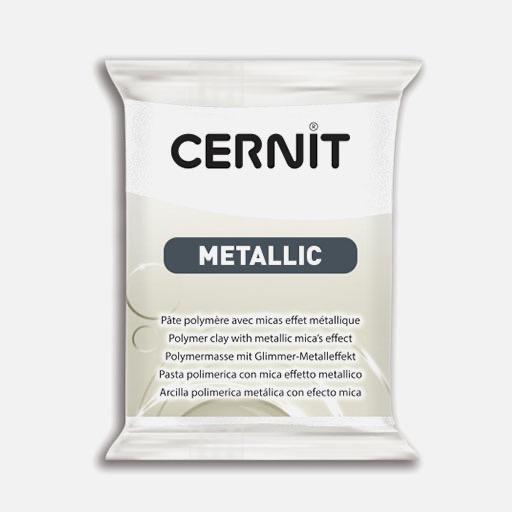 CERNIT Metallic Oven Bake Polymer Clay 56g Pearl White