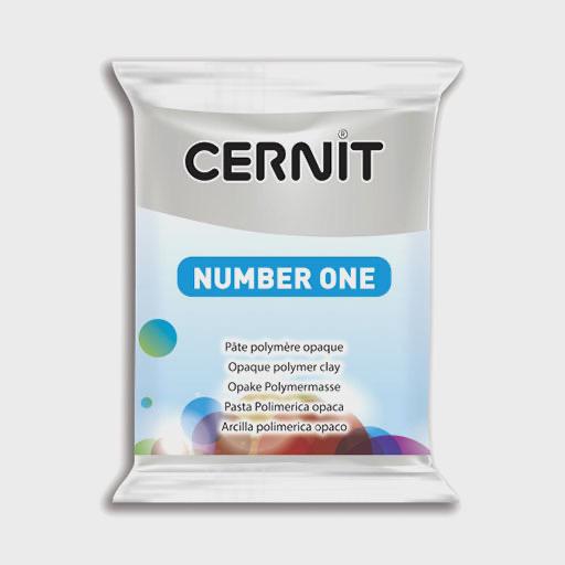 CERNIT Number One Opaque Polymer Clay 56g Grey