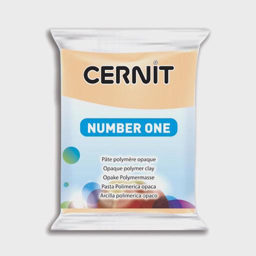 CERNIT Number One Opaque Polymer Clay 56g Peach