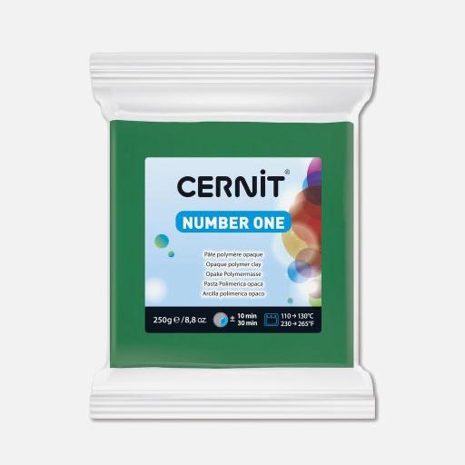 CERNIT Number One Opaque Polymer Clay 56g Green