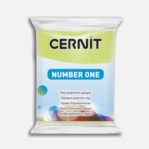 CERNIT Number One Opaque Polymer Clay 56g Lime Green