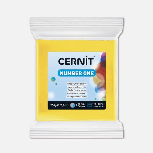 CERNIT Number One Opaque Polymer Clay 56g Yellow