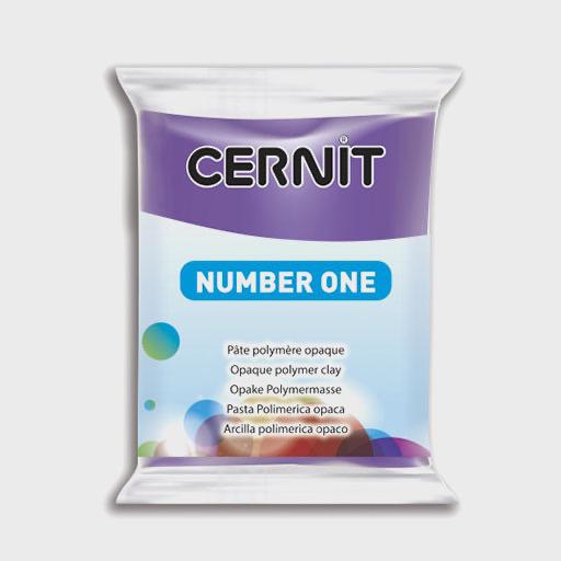 CERNIT Number One Opaque Polymer Clay 56g Violet