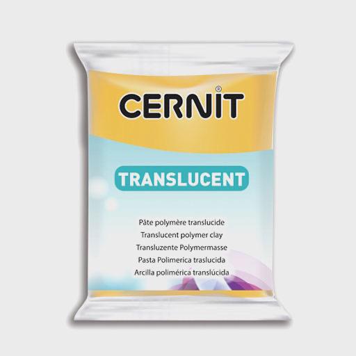 CERNIT Translucent Oven Bake Polymer Clay 56g Amber