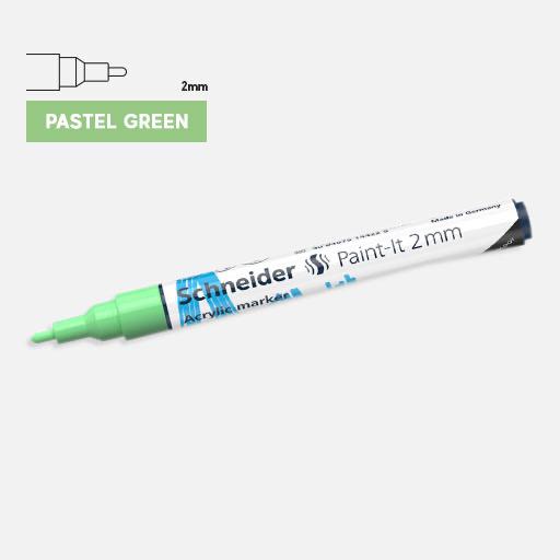 SCHNEIDER Paint-It Acrylic Marker 2mm Pastel Green