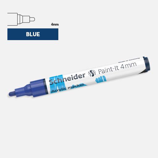 SCHNEIDER Paint-It Acrylic Marker 4mm Blue
