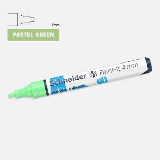 SCHNEIDER Paint-It Acrylic Marker 4mm Pastel Green