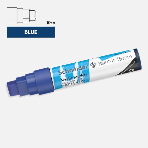 SCHNEIDER Paint-It Acrylic Marker 15mm Blue