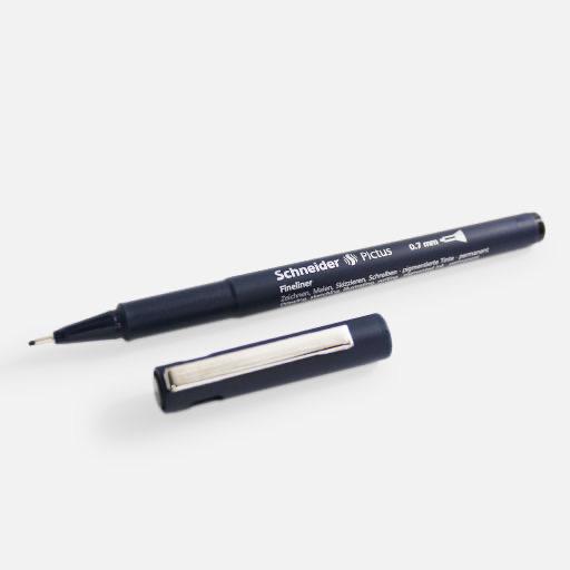 SCHNEIDER Pictus Drawing Pen 0.7mm Black