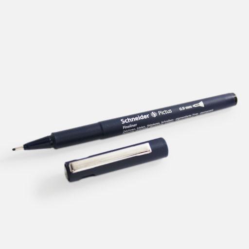 SCHNEIDER Pictus Drawing Pen 0.9mm Black