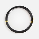 OVJ Aluminium Wire 1mm x 10m Black