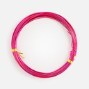 OVJ Aluminium Wire 1mm x 10m Pink