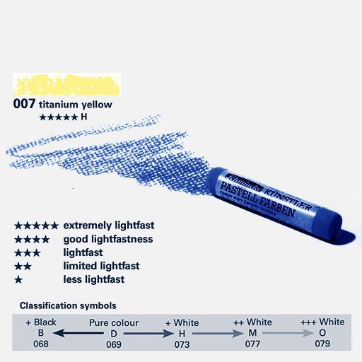 SCHMINCKE Extra Soft Artist Pastel H Titanium Yellow