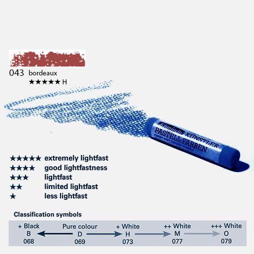 SCHMINCKE Pastel H Bordeaux