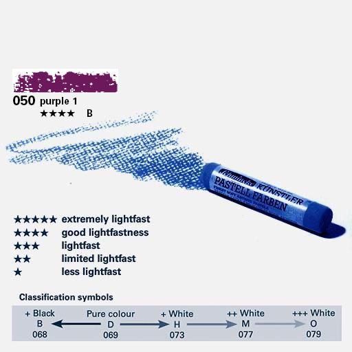 SCHMINCKE Extra Soft Artist Pastel B Purple 2