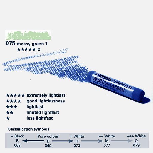 SCHMINCKE Extra Soft Artist Pastel O Mossy Green 1