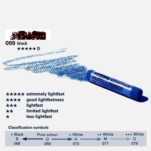 SCHMINCKE Extra Soft Artist Pastel D Black