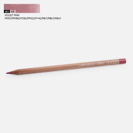CARAN D'ACHE Luminance Color Pencil Violet Pink