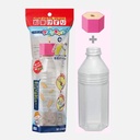 SHACHIHATA Cap Pencil Sharpener with Bottle Pink