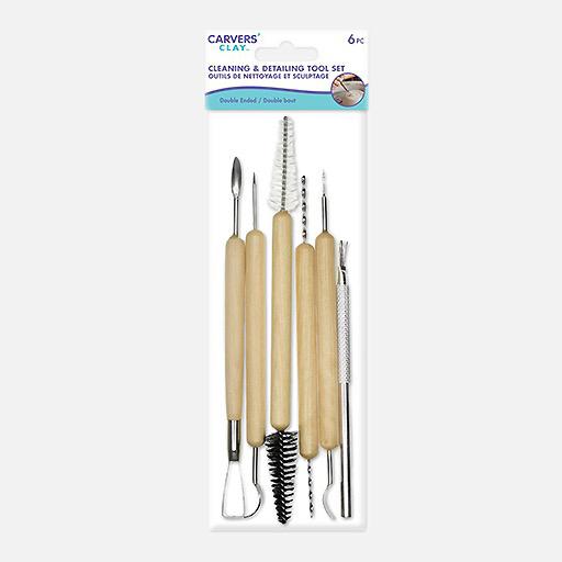 MULTICRAFT Carvers' Clay Cleaning & Detailing Tool Set x 6