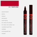 MOLOTOW Permanent Paint Marker 4mm Traffic Red