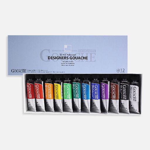 SHINHAN Designers Gouache 15ml Set x 12