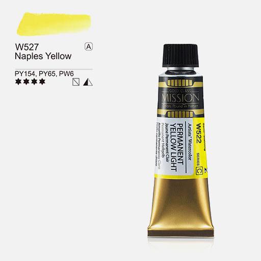MIJELLO Mission Gold Watercolor 15ml Naples Yellow