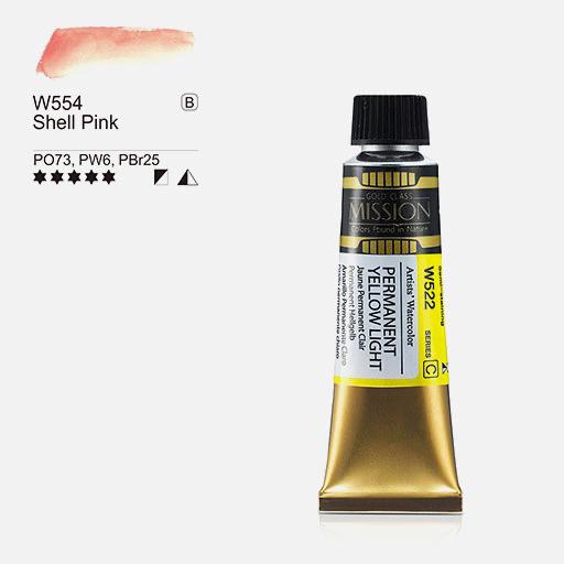 MIJELLO Mission Gold Watercolor 15ml Shell Pink