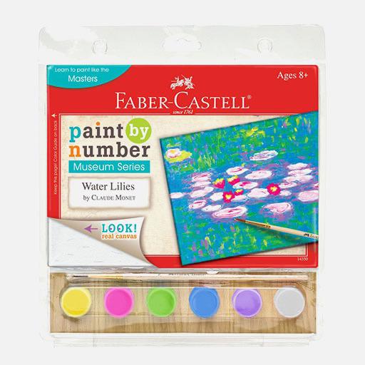 FABER-CASTELL Museum Series Paint By Number Water Lilies