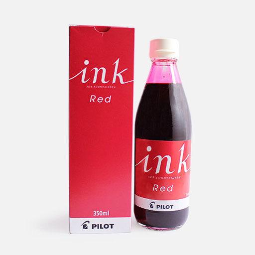 PILOT Fountain Pen Ink 350ml Red