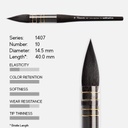 TINTORETTO 1407 Kazan Synthetic Squirrel Mop Brush 10