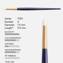 TINTORETTO Extra Bristle Retreat Brush 4 By Thierry Duval