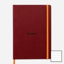 RHODIA Softcover Lined Notebook 90gsm A5 x 80 Burgundy